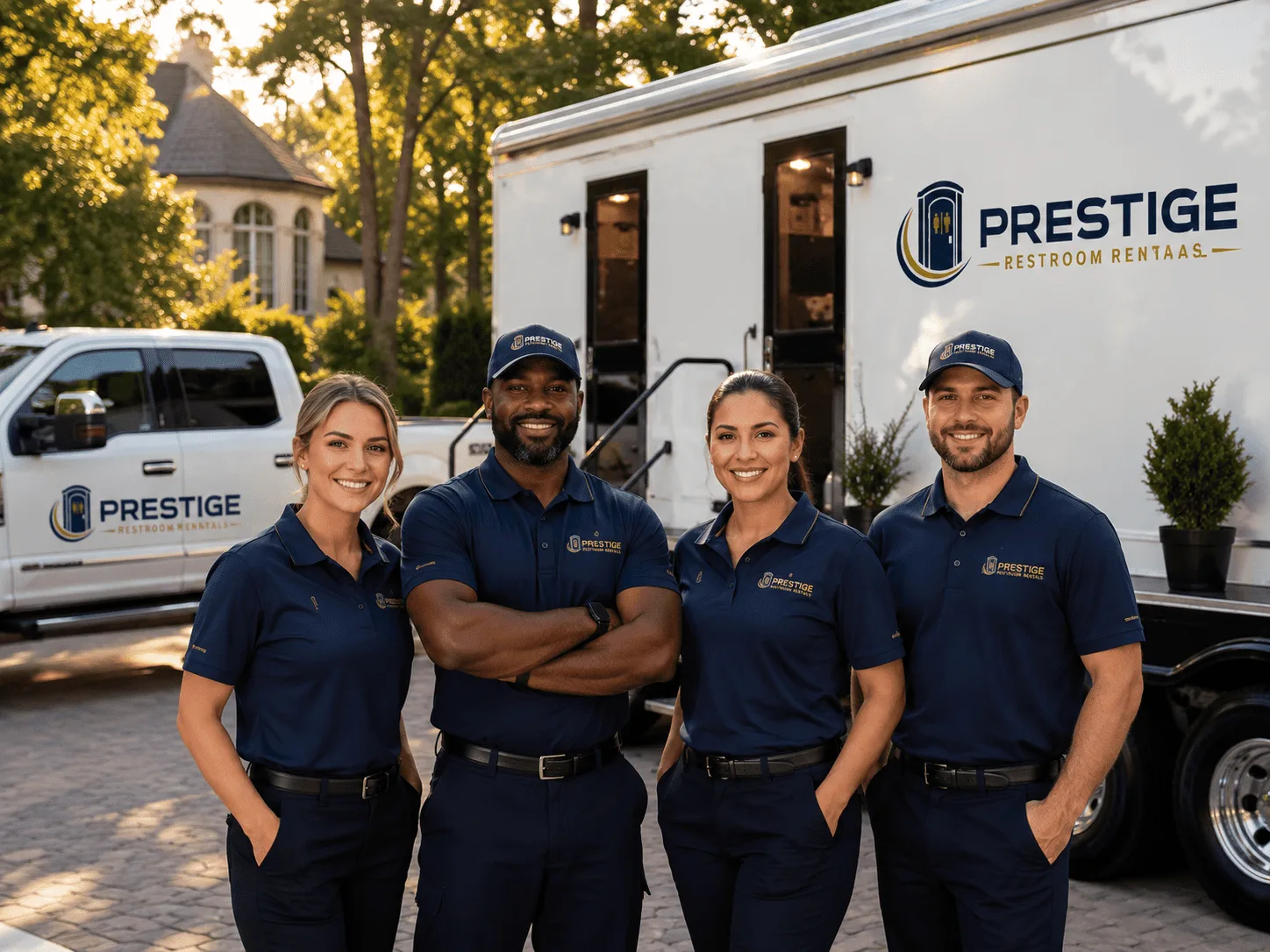 Trusted Luxury Portable Restrooms company in Capron, IL